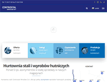 Tablet Screenshot of centrostal.pl